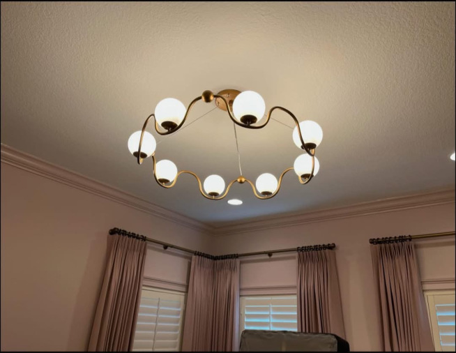 LED lighting installation